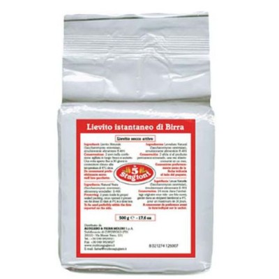 Yeast dry 5 STAGIONI, 500 g